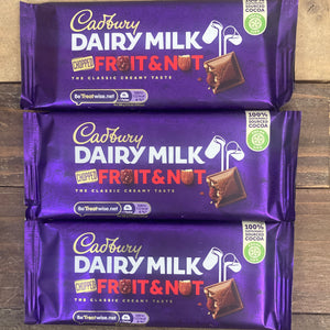 Cadbury Dairy Milk Fruit & Nut Chocolate Bars