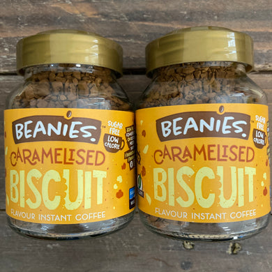 Beanies Caramelised Biscuit Flavoured Instant Coffee
