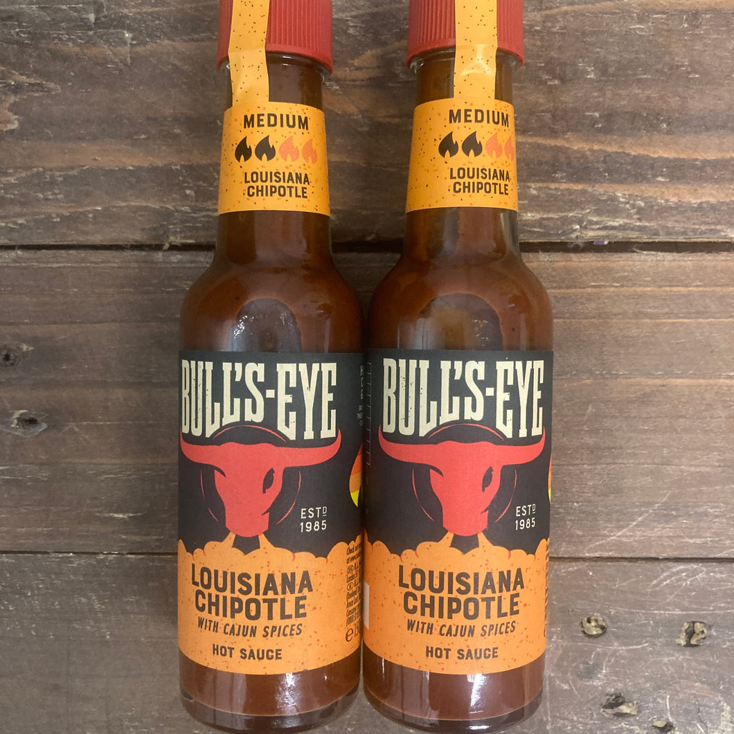 Bulls Eye Louisiana Chipotle Medium Hot Sauce
