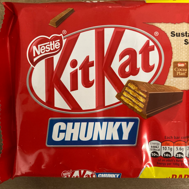 Nestle KitKat Chunky Chocolate Bars