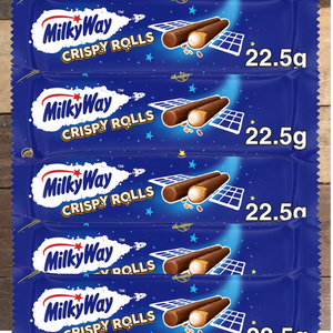 10x Milkyway Milk Chocolate Crispy Rolls (2 Boxes of 5)