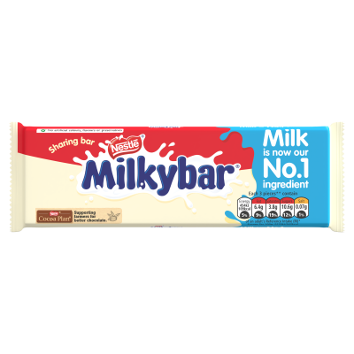 Nestle Milkybar White Chocolate Sharing Block 100g