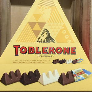 100x Mini Toblerone Chocolates (4 Gift Boxes of 25x8g)