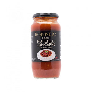 Bonners Finest Hot Chilli Con Carne Cooking Sauce 500g