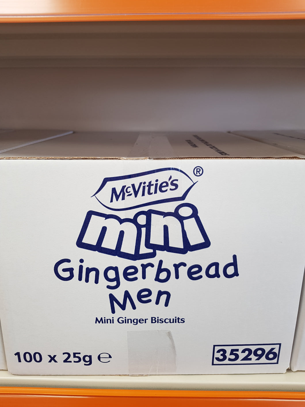 McVitie's Mini Gingerbread Men 25g x100