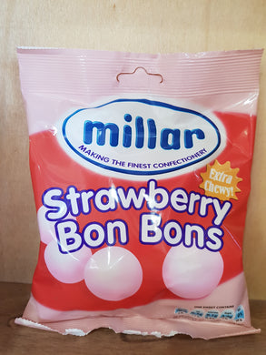 Millar Strawberry Bon Bons 180g
