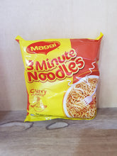 10x Maggi 3 Minute Noodles Curry Flavour Bags(2 Packs of 5x59g)