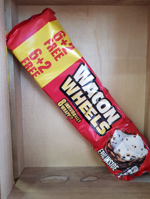 Burtons Wagon Wheels Original 6+2 free 294g