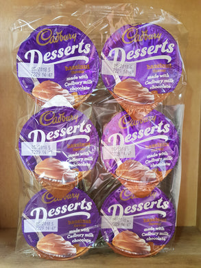 Cadbury Chocolate and Hazelnut Desserts 6x70g