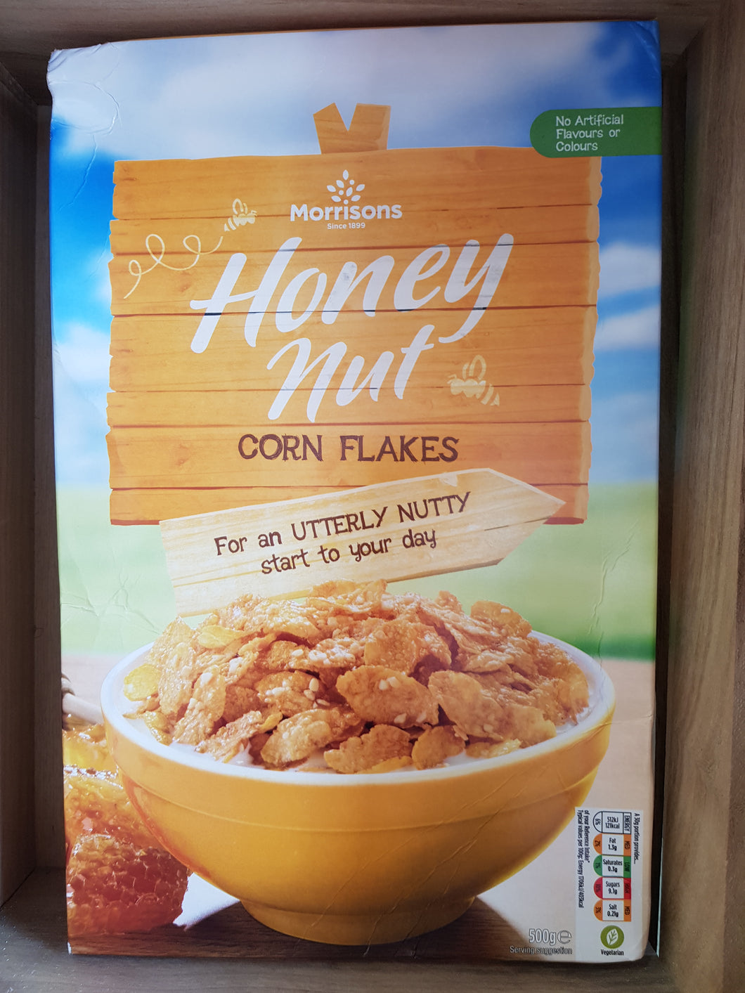 Low Price Honey Nut Cornflakes 500g