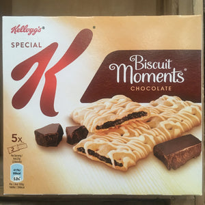 25x Kelloggs Special K Biscuit Moments Chocolate Bars (5 Packs of 5x25g)