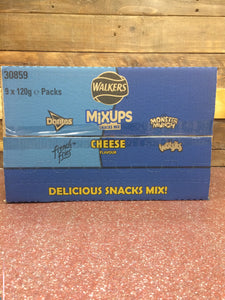 Walkers Mixups Cheese 9x120g Box