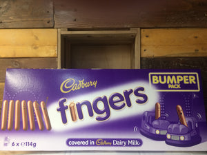 Cadbury Milk Fingers Bumper Pack 6 x 114g (684g)