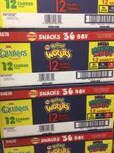 Walkers Snacks 36 box (Quavers, Wotsits & Mega Monster Munch)