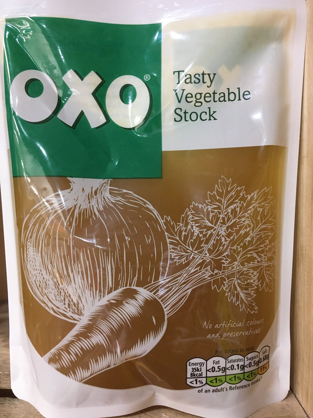 Oxo Tasty Vegetable Stock 320ml