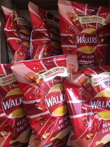 6x Walkers Ready Salted Crisps (6x25g)