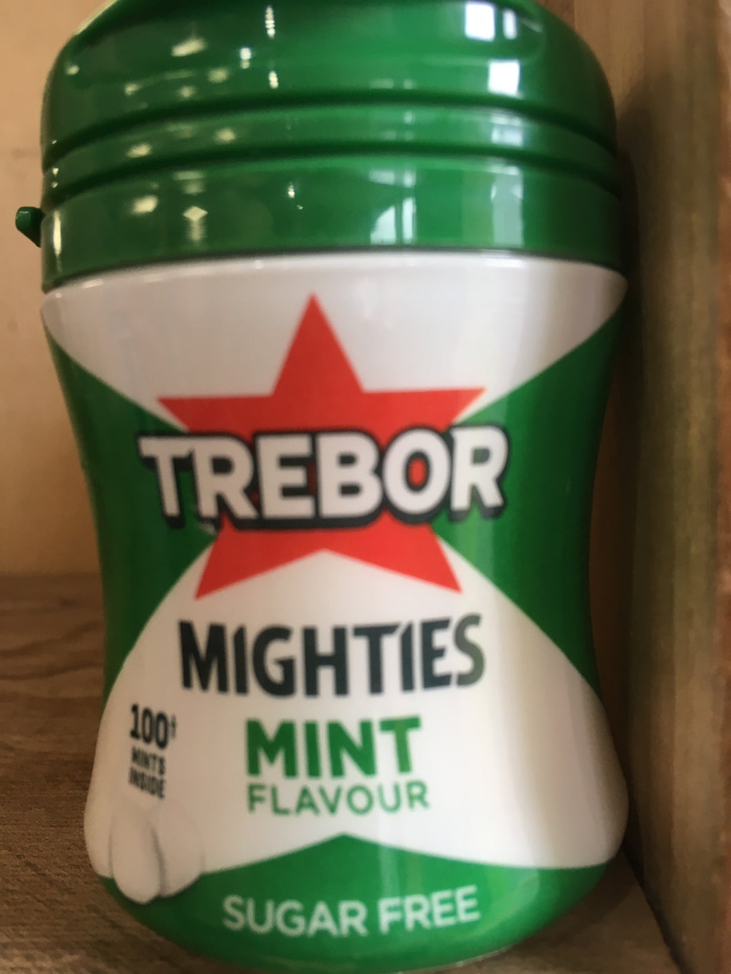 Trebor Mighties Mint Flavour Sugar Free 44.5g