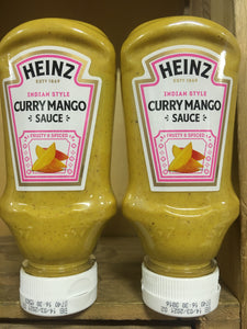 2x Heinz Indian Style Curry Mango Sauce (2x225g)