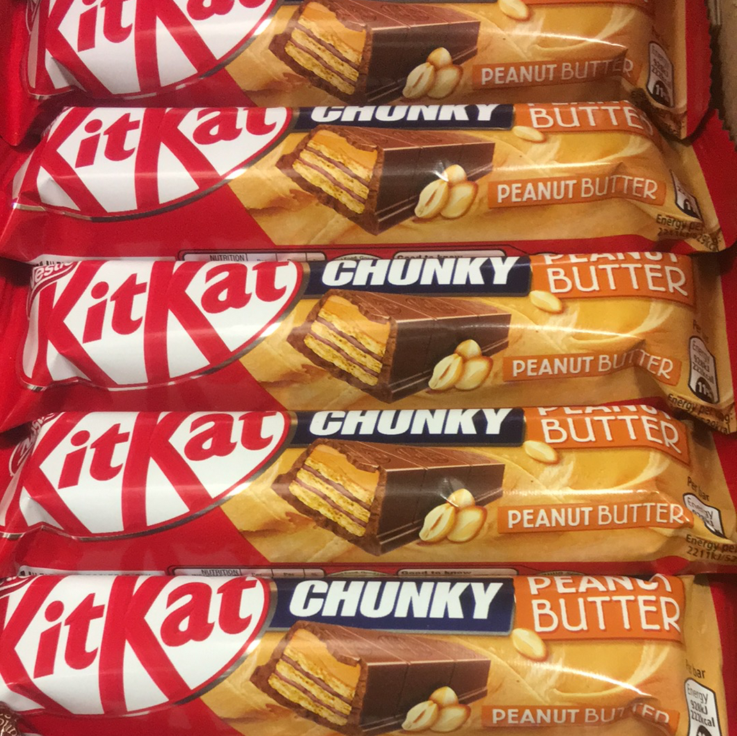 KitKat Chunky Peanut Butter Milk Chocolate Bar