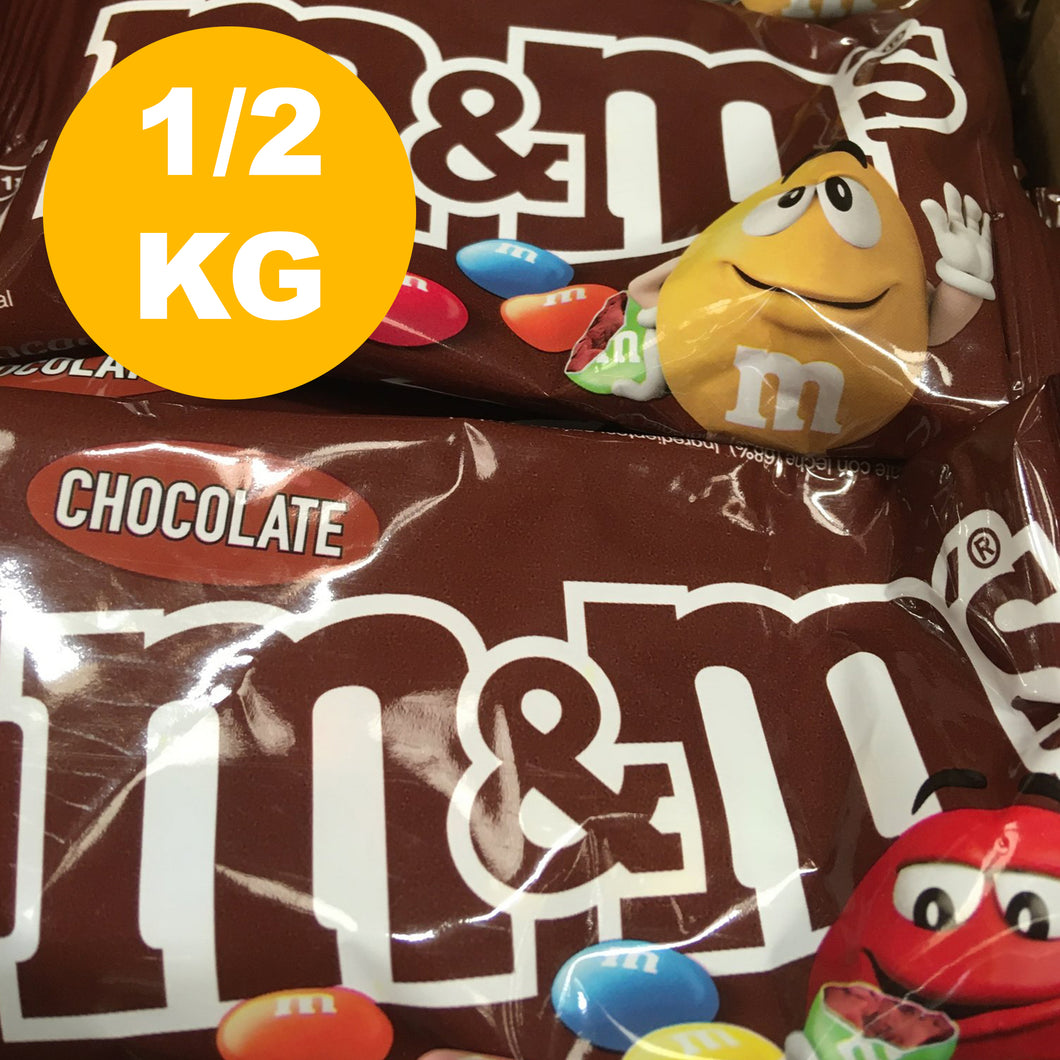 1/2 Kilo of M&M's Chocolate (12x 45g Bags)