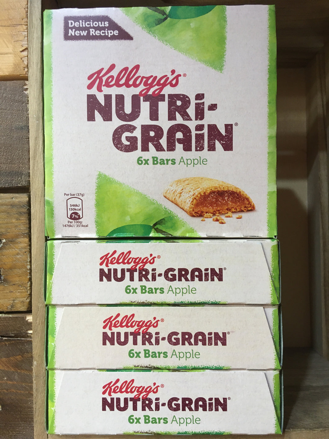 24x Kellogg's Nutri-Grain Apple Bars (4x 6 Bars)