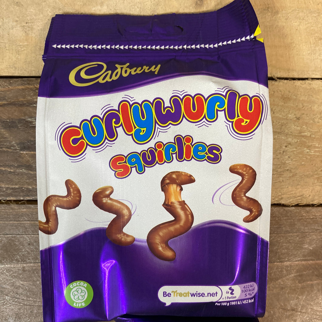 Cadbury Curly Wurly Squirlies 110g