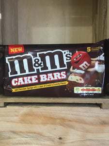 M&M Cake Bars 5 Pack