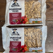 12x Quaker Porridge To Go Mixed Berries Breakfast Bars (12x55g)