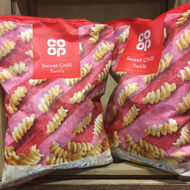 4x Co-op Sweet Chilli Twirls (4x100g)