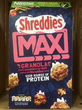 Nestle Shreddies Max Crunchy Oat & Cranberry Granola 400g
