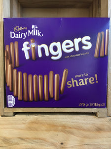Cadbury Milk Chocolate Fingers 276g