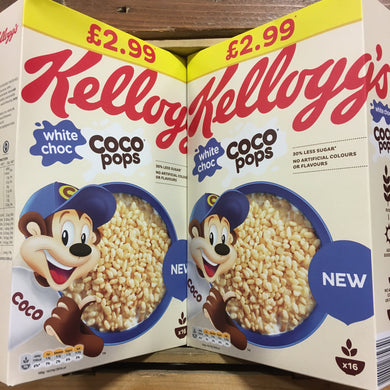 2x Kellogg's White Chocolate Coco Pops (2x480g)