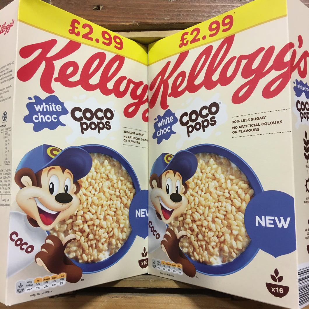 2x Kellogg s White Chocolate Coco Pops 2x480g Low Price Foods Ltd 2x-kellogg-s-white-chocolate-coco-pops-2x480g-low-price-foods-ltd