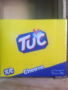 60x Packs of TUC Biscuits Cheese Flavour Snack 6x Biscuit Pack (12x24g)