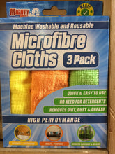 Mighty Burst Microfibre Cloths 3 Pack