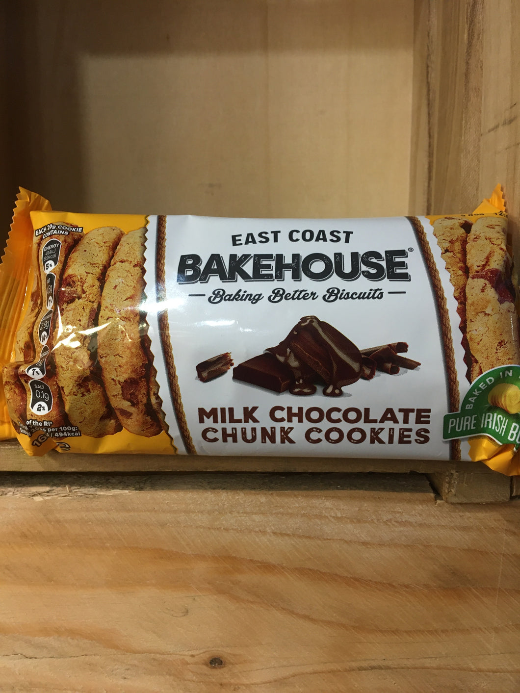 East Coast Bakehouse Milk Chocolate Chunk Cookies 160g