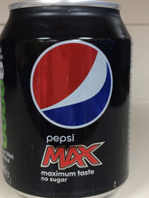 Pepsi Max Case of 24x 250ml cans