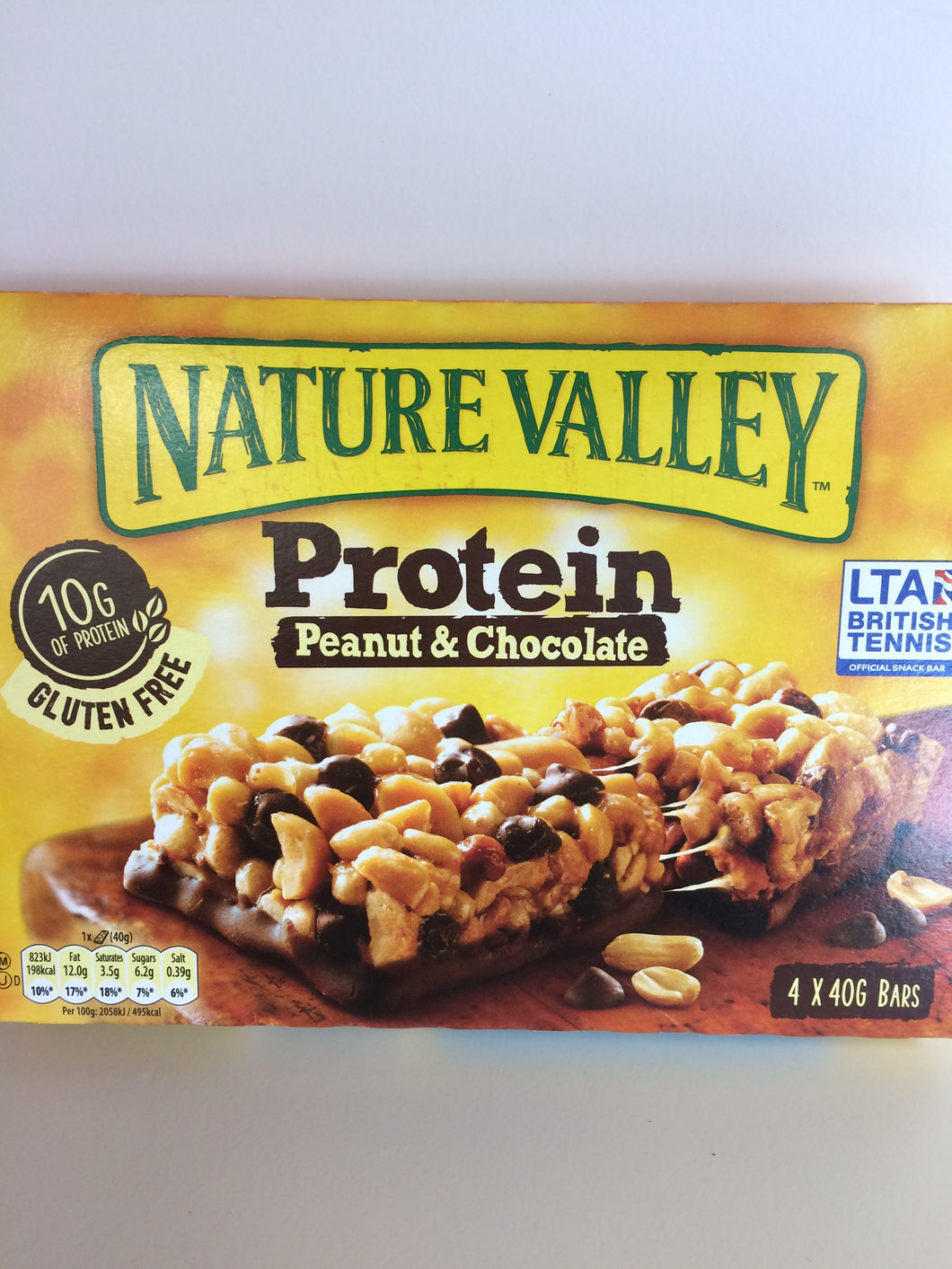 Nature Valley Protein Peanut & Chocolate 4 x 40g Bars