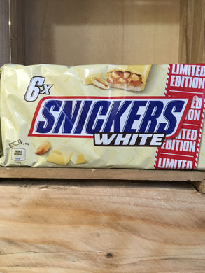 White Snickers 6 Pack (6x49g)