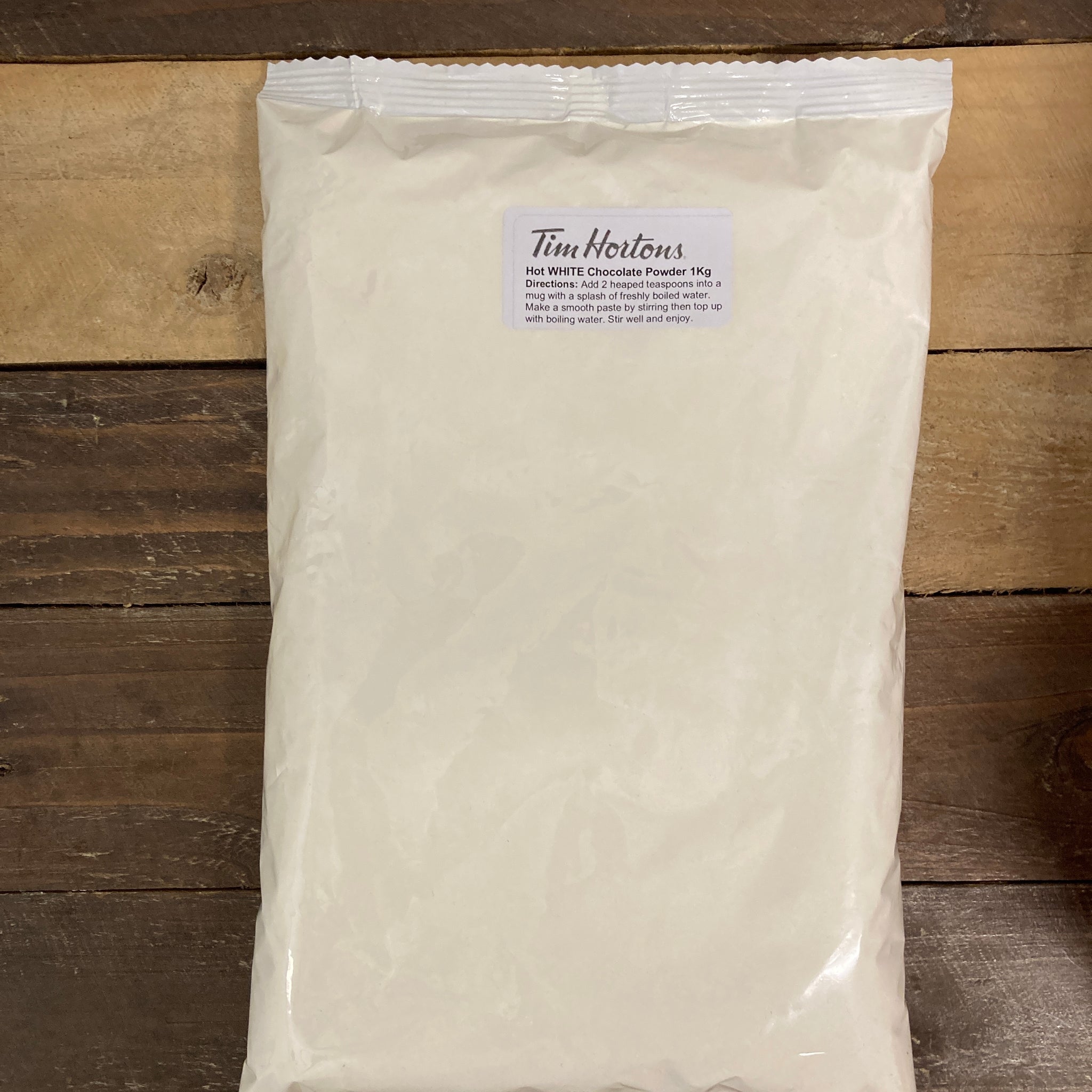 Tim's Powder Tim Hortons WHITE Hot Chocolate Powder (Plain Packaging) 1Kg & Low ...