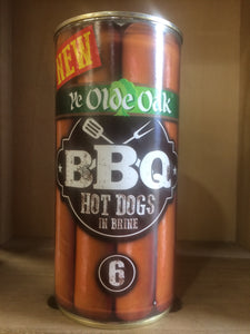 Ye Olde Oak BBQ 6x Hot Dogs 560g