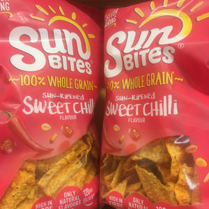 2x SunBites Sweet Chilli Multigrain Snacks Big Share Bags (2x150g)
