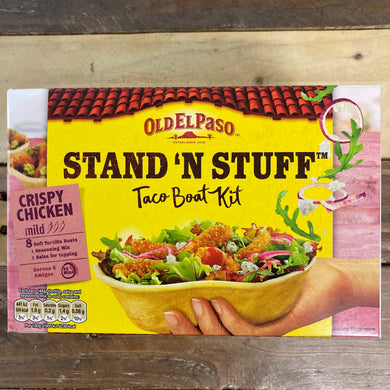 Old El Paso Stand N Stuff Crispy Chicken Taco Kit with Shells 351g