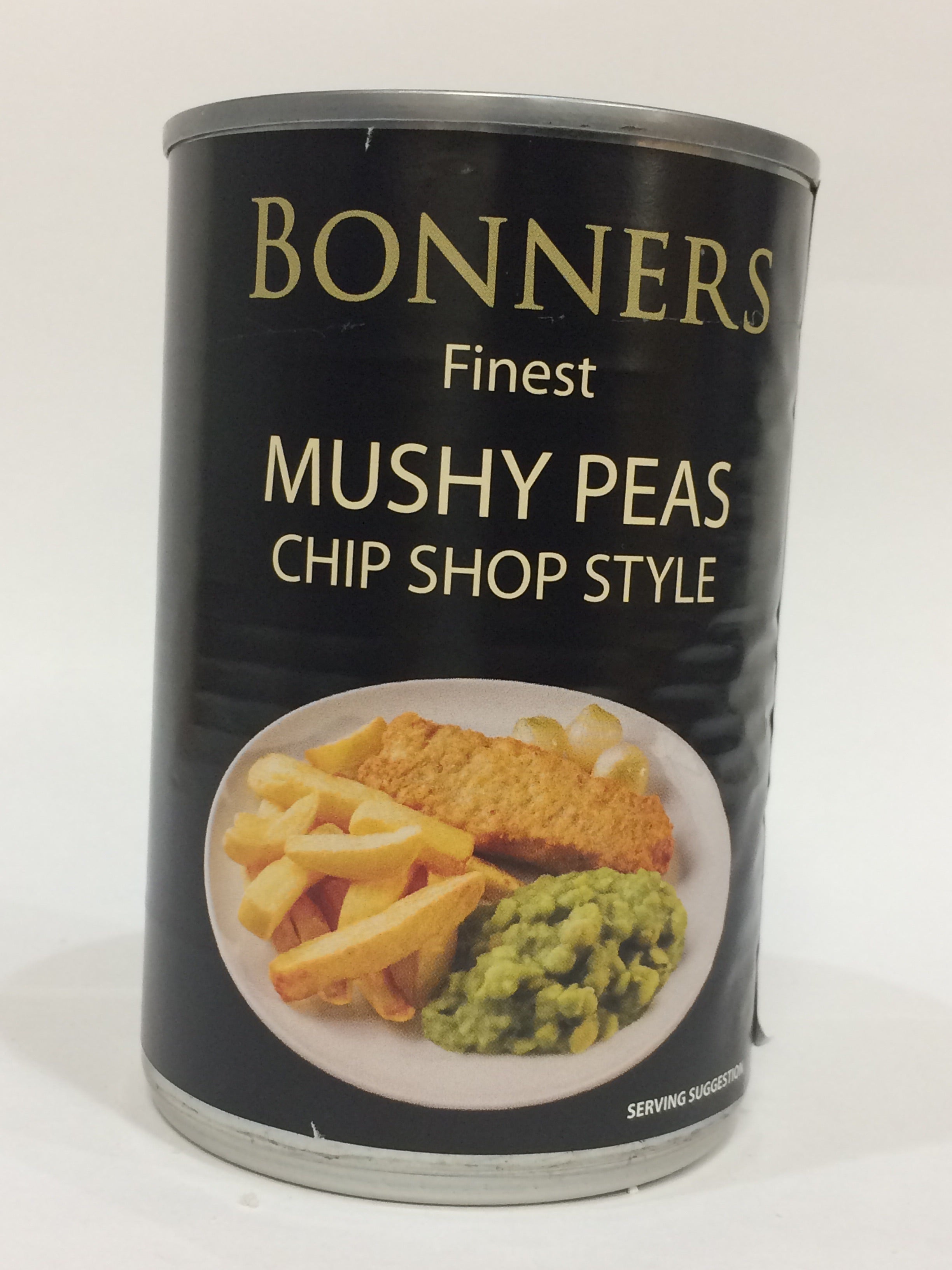 Bonners Finest Mushy Peas Chip Shop Style 300g | Low Price Foods Ltd