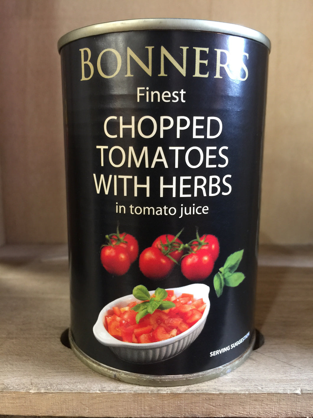 Bonners Finest Chopped Tomatoes With Herbs 400g