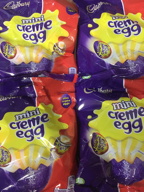 4x Cadbury Mini Creme Eggs Bags (4x89g)