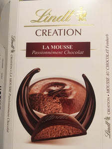 3x Lindt Creation Mousse au Chocolat Dark Bars (3x140g)