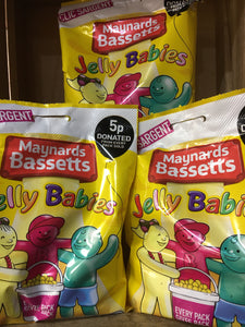 3x Maynards Bassetts Jelly Babies (3x165g)