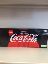 Coke Zero FridgePack 10x 330ml