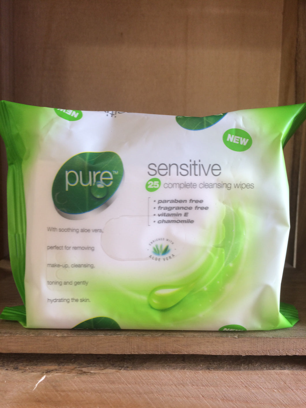 Pure Sensitive Wipes 25's